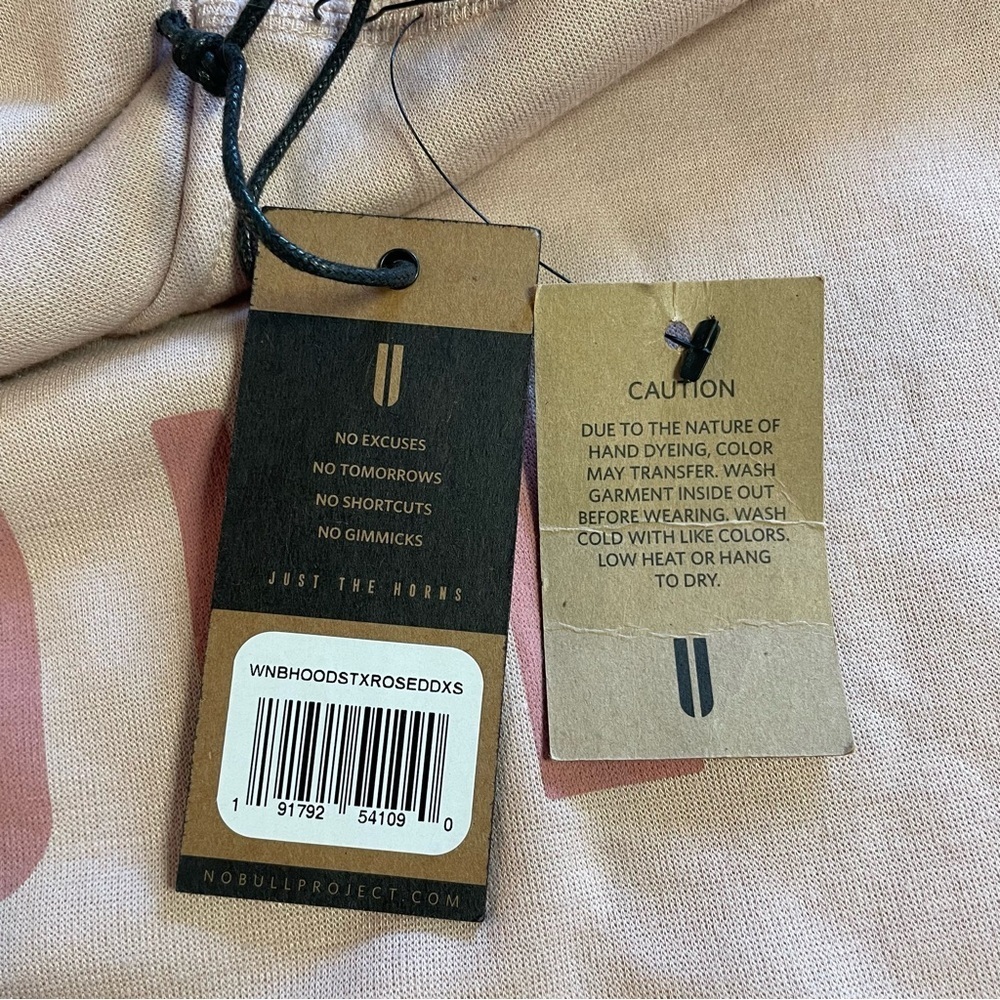 NOBULL Pink Ombre Women's Hoodie Size XS - Picture 5 of 8